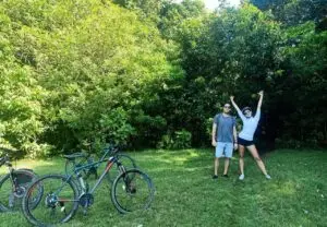 Cycling west bali national park