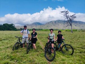 cycling at west bali national park